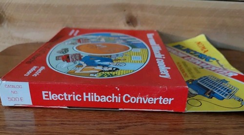 Noma Cast Iron Double 17X10 Hibachi Grill BBQ W/Electric Converter New VTG Blue - Picture 17 of 20