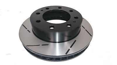 [Rear Premium E-Coat Slotted Brake Rotors Ceramic Pads] Fit 11-16 Ram 3500