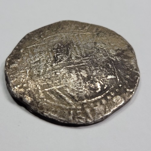 1575-1598 Cob 8 Reales Spanish Colonial Potosi Bolivia Large Module Sedwick OV16 - 第 4/6 張圖片