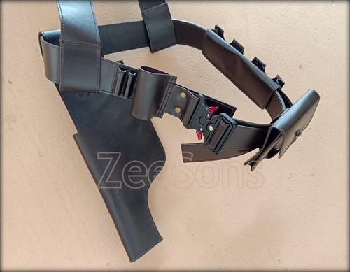 The Mandalorian Cosplay Belt Mando Boba Fett Chest Armor Cosplay Gun Belt - Picture 8 of 8