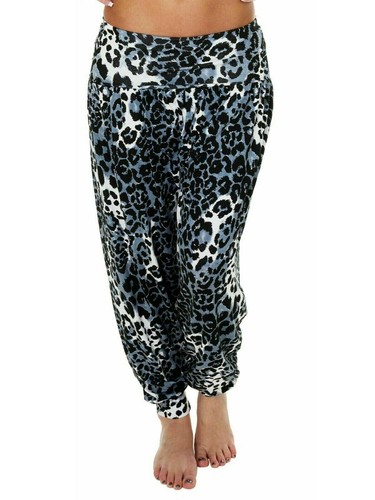 Womens Ladies Ali Baba Animal Leopard 