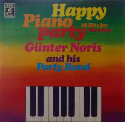 LP Günter Noris And His Party Band Happy Piano Party - 28 Hits For Dancing