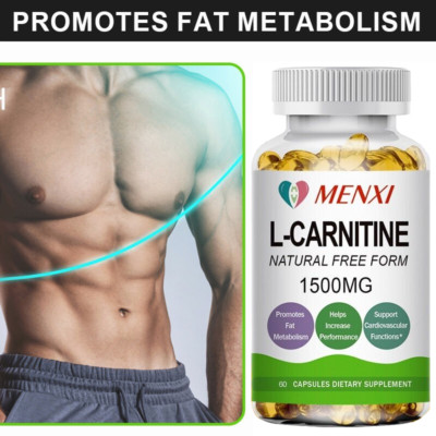 L-Carnitine 1500mg For Fat Burner Weight Loss Antioxidant Support High Potency