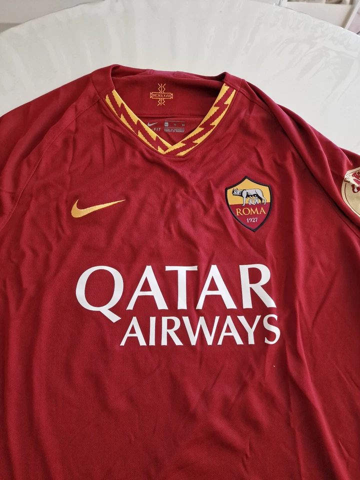 Rojo Camiseta Nike Conmemorativo Ultima Partido Roma Shirt Last Match Amor XL - Imagen 4 de 4