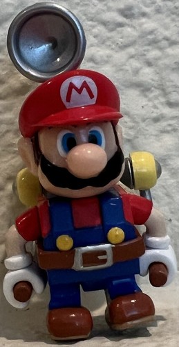 Mario and F.L.U.D.D. Super Mario Sunshine Kubrick Figure Yujin 2002 Gashapon - Picture 1 of 5