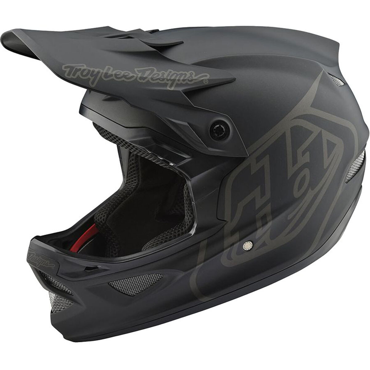 Troy Lee Designs TLD D3 Fiberlite Downhill MTB Helmet Mono Matte