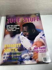 September 1991 Tuff Stuff Price Guide 11x14 Magazine - Emmitt Smith Cowboys September 1991 Tuff Stuff Price Guide 11x14 Magazine - Emmitt Smith Cowboys