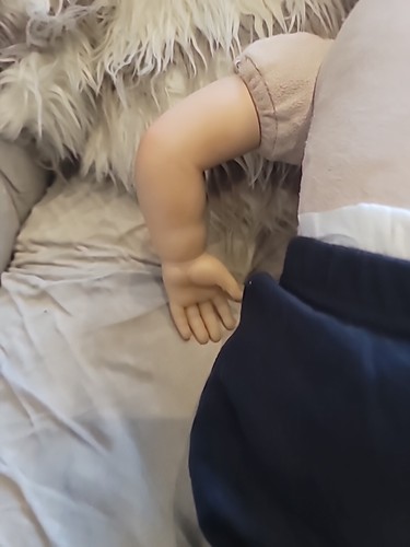 Muñeca bebé renacida realista de 20" cuerpo de tela vinilo silicona recién nacido realista - Imagen 11 de 19