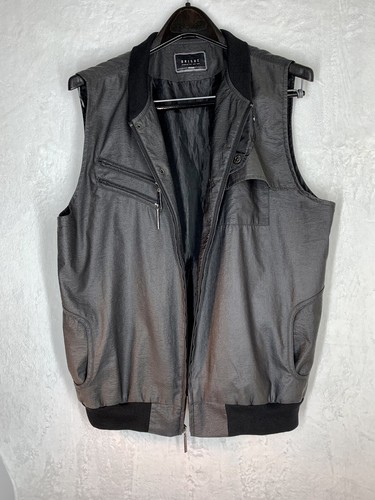 Orisue Motorcycle Biker Vest Black Polyester Size M, Modern, Trendy - Picture 6 of 9