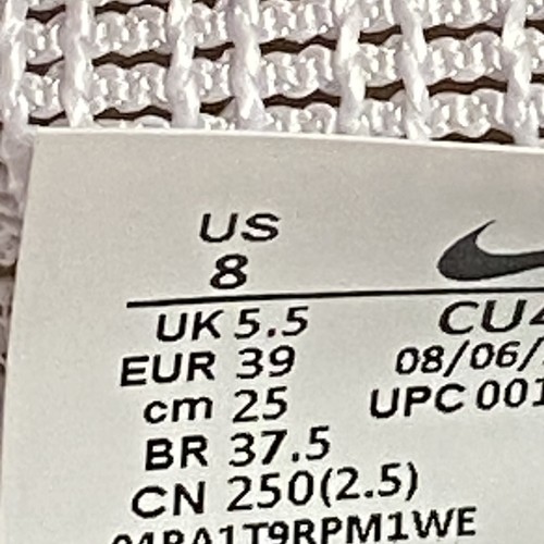 NIKE ZOOM X VAPORFLY NEX% 2 WOMEN SZ 8 RUNNING SHOES WHITE CU4123-WORN ONCE.C11 - Picture 12 of 12