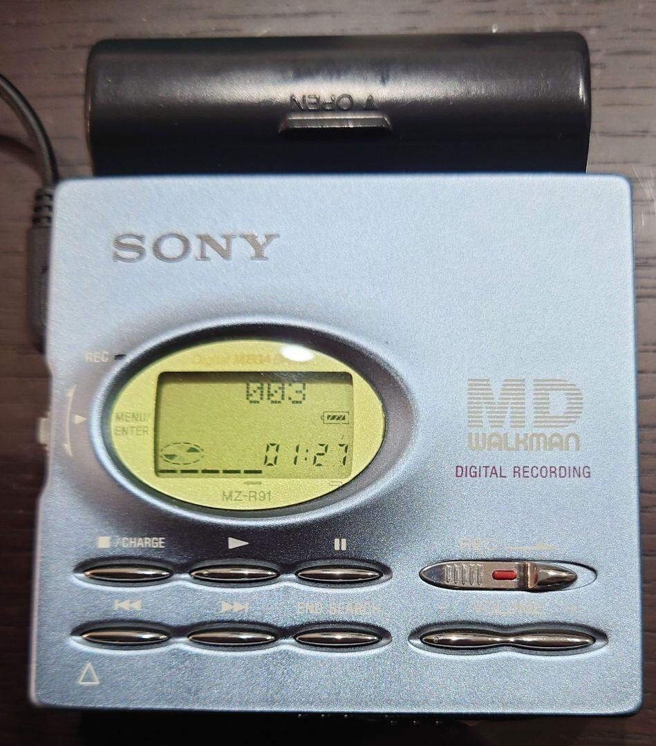 SONY MZ-R91 minidisc MD walkman portable mini disk recorder