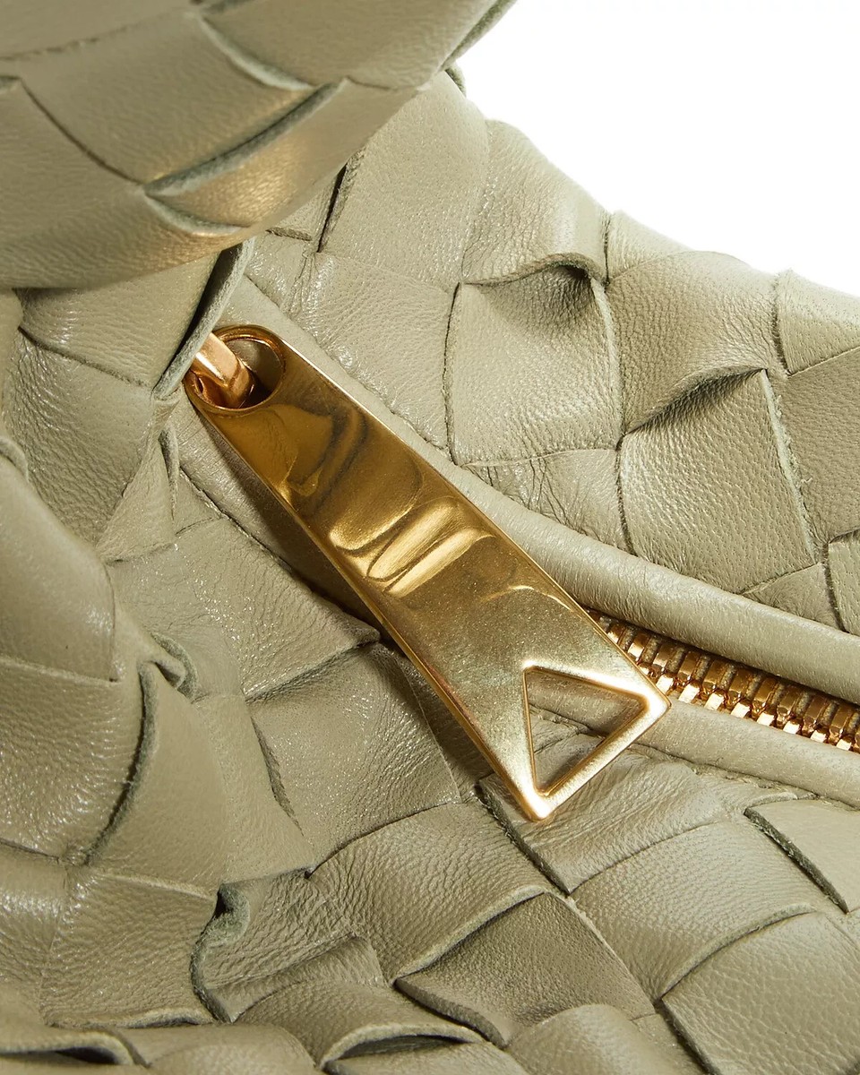 ★BOTTEGA VENETA★ Jodi Shoulder Bag Travertine 651876VCPP52 Brand New Bottega Veneta Jodie Small Leather Hobo Bag In