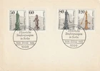 1983 Germany/West Berlin FDC card Street Pumps in Berlin