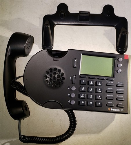 ShoreTel IP230 VoIP Business Phone w/Stand USED - Picture 7 of 8