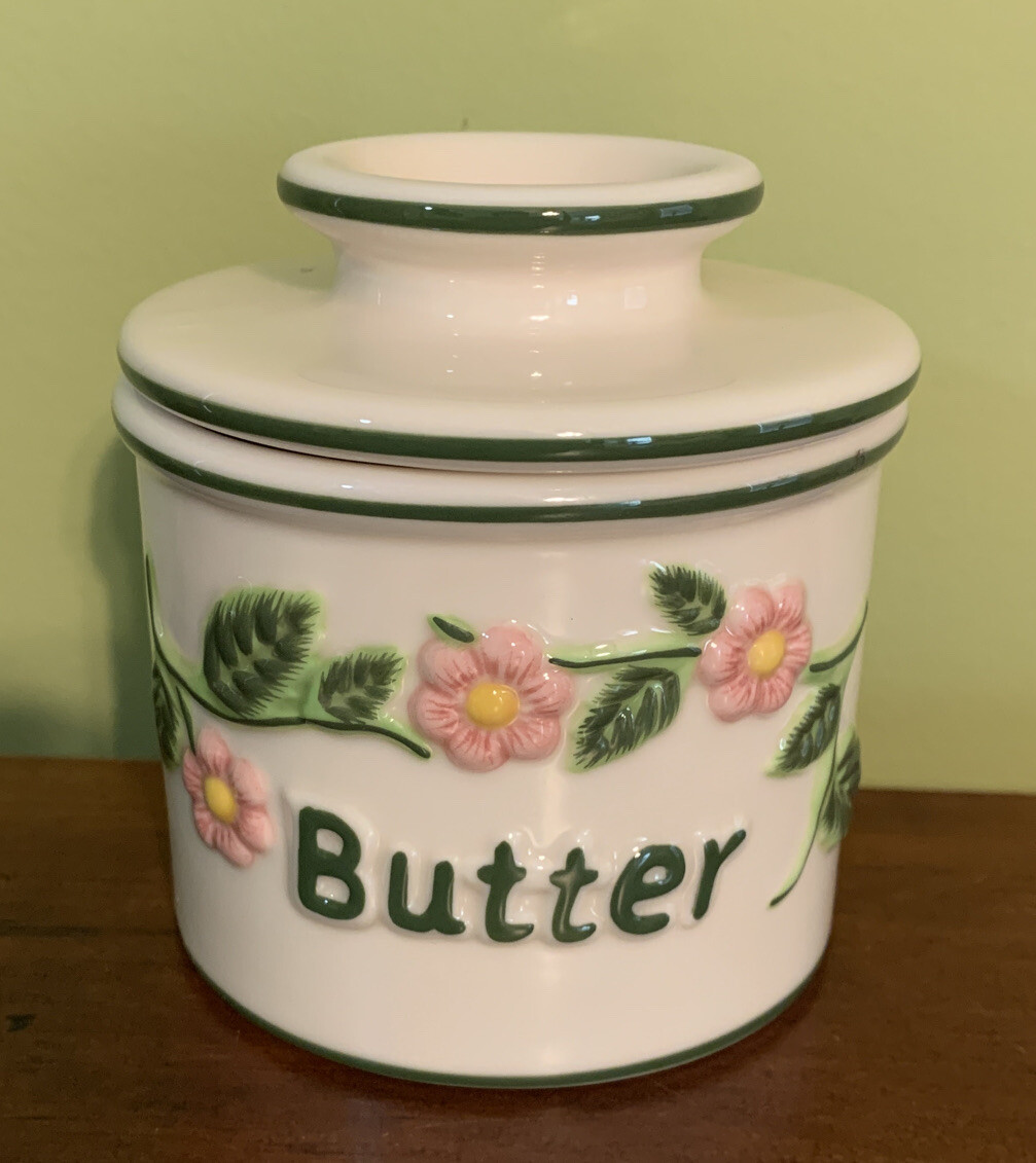 Beurre/ Butter Bell An L. Tremain Crock.Fresh And Creamy Butter At Room