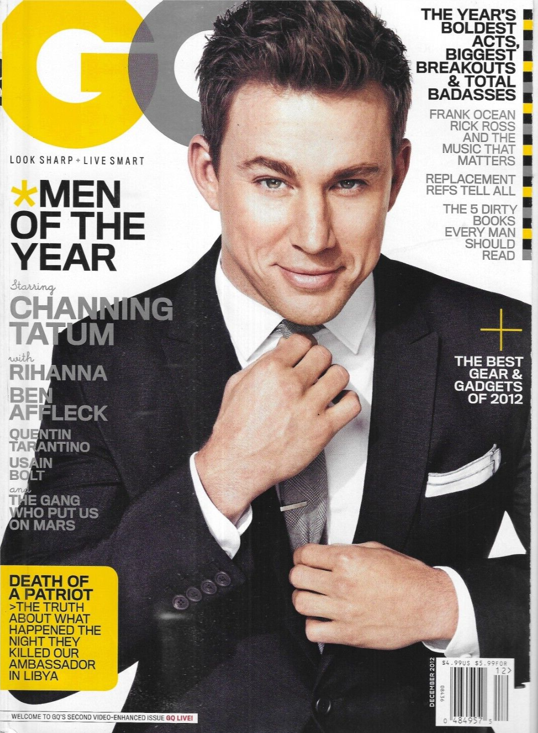 GQ Magazine Channing Tatum Rihanna Ben Affleck Quentin Tarantino Usain