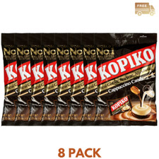 Kopiko Coffee & Cappuccino Candy Variety Pack Hard Coffee Candy (Pack of 8)