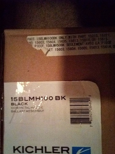 KICHLER LIGHTING 15BLMH100BK HID 120-277V LANDSCAPE 100W Ballast Metal halide - Picture 2 of 3