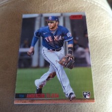 2021 Topps Stadium Club ANDERSON TEJADA Red Foil Parallel RC Texas Rangers 