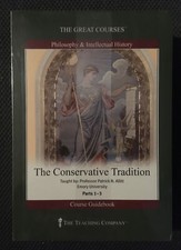 THE CONSERVATIVE TRADITION - THE GREAT COURSES 6 DVDs + Guidebook - NEW!
