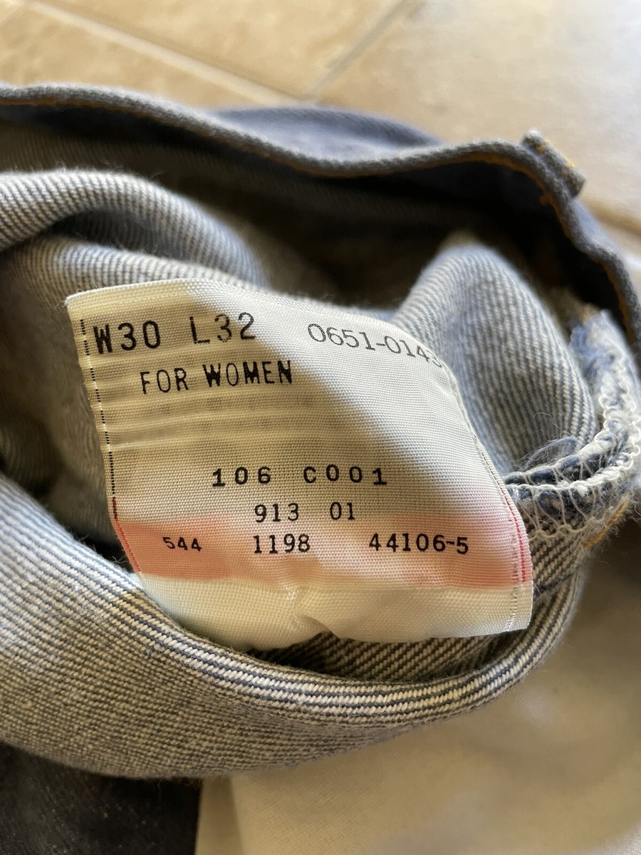 98年　Levi's 501　USA製 刻印553 W32 L32 VTG 1998 Levi's 501 Made In USA High Waist Button Denim