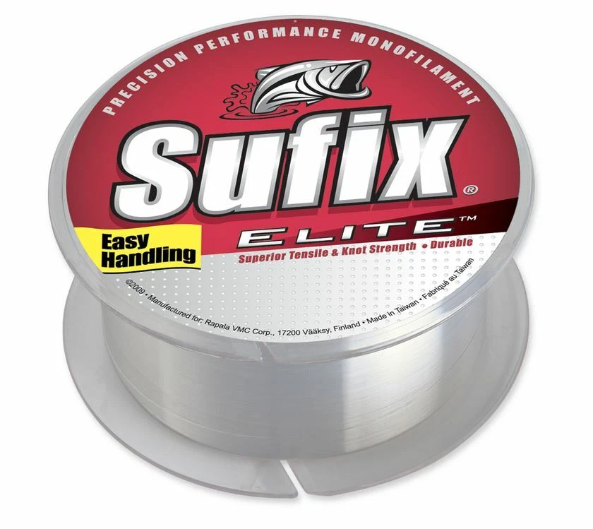 Sufix Elite Fishing Line - Clear - 6 lb Test - 330 yards - 661-106