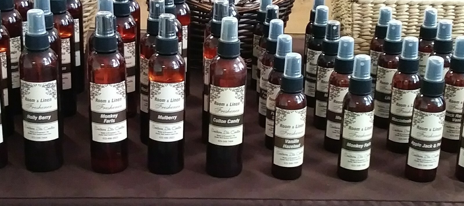 Home & Auto Air Freshener Spray 8oz (50+ scents) by Southern Lite