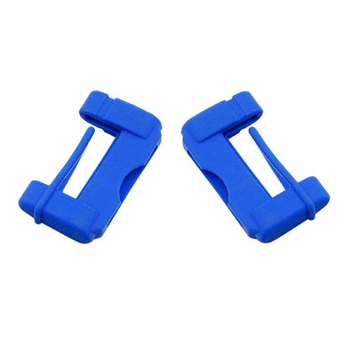 4x Blue Car Seat Belt Buckle Silicone Cover Clip Anti-Scratch Interior Accessory - Imagen 14 de 16