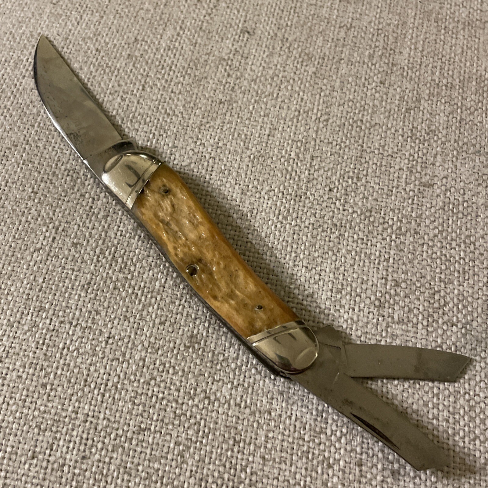 VERY RARE Vintage NKCA Club PROTOTYPE Pocket Knife Prototype