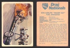 AHRA Drag Nationals 1971 Fleer Canada Trading Cards You Pick Singles #1-70