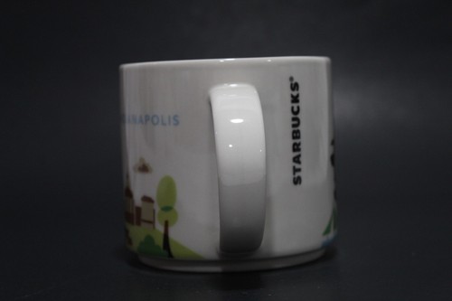 Tazza caffè Starbucks You Are Here Collection Indianapolis 2014 14 oz - Foto 6 di 9