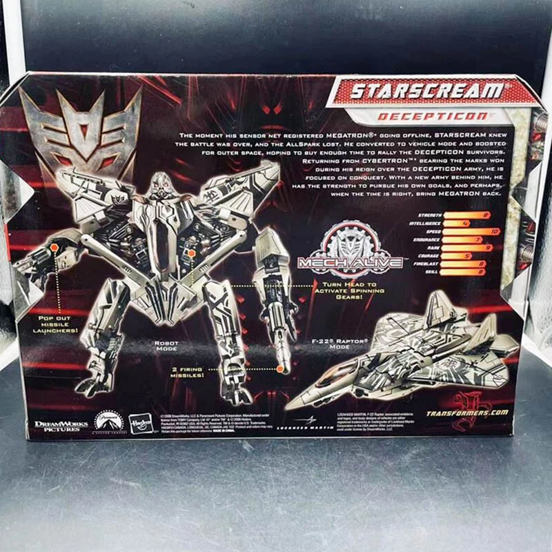 Hasbro Transformers Starscream Voyager Action Figure 2009 Movie Official - Image 3 of 4