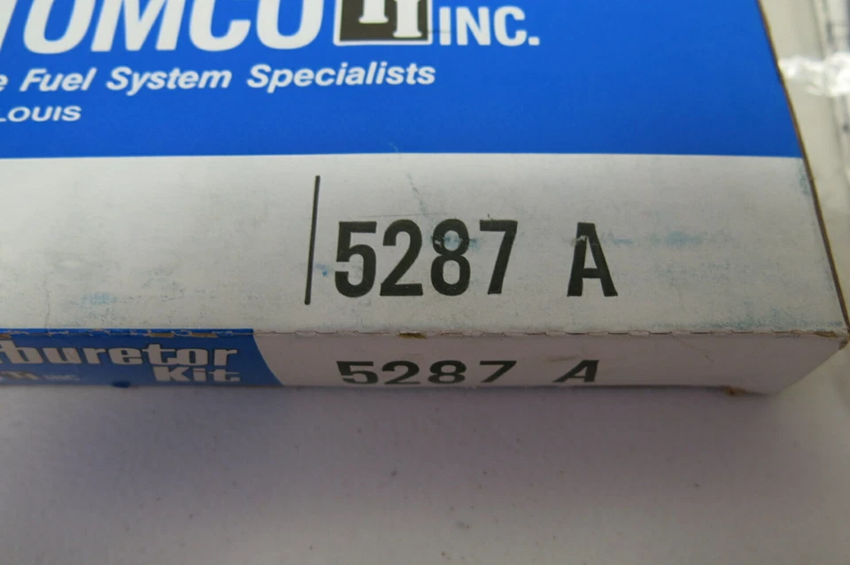 Tomco Carburetor Repair Kit 5287A fits Chevrolet 1973 - Image 2 of 2