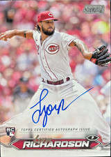 2024 Topps Stadium Club #SCBA-LR Lyon Richardson On-card AUTOGRAPH RC Reds