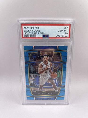 2021 Jalen Suggs [Light Blue Prizm] #27