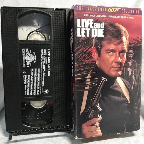 Live and Let Die VHS 1973, 1995 Release James Bond - Bild 2 von 3