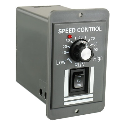 DC 12V 24V 36V 48V PWM Brush Motor Variable Speeds Controller Reversible Switch