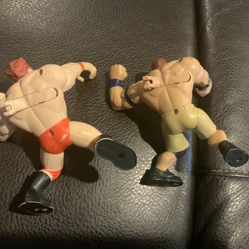 Lot John Cena & Sheamus Power Slammers Wrestling Figures Mattel WWE 2012 c - Picture 4 of 4