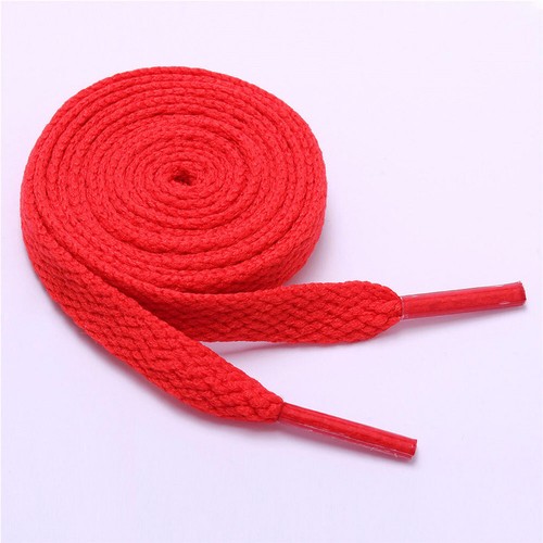 1 Pair Thick Flat Shoelaces Sneakers Basketball Classic Casual Shoe Accessories - Picture 34 of 47