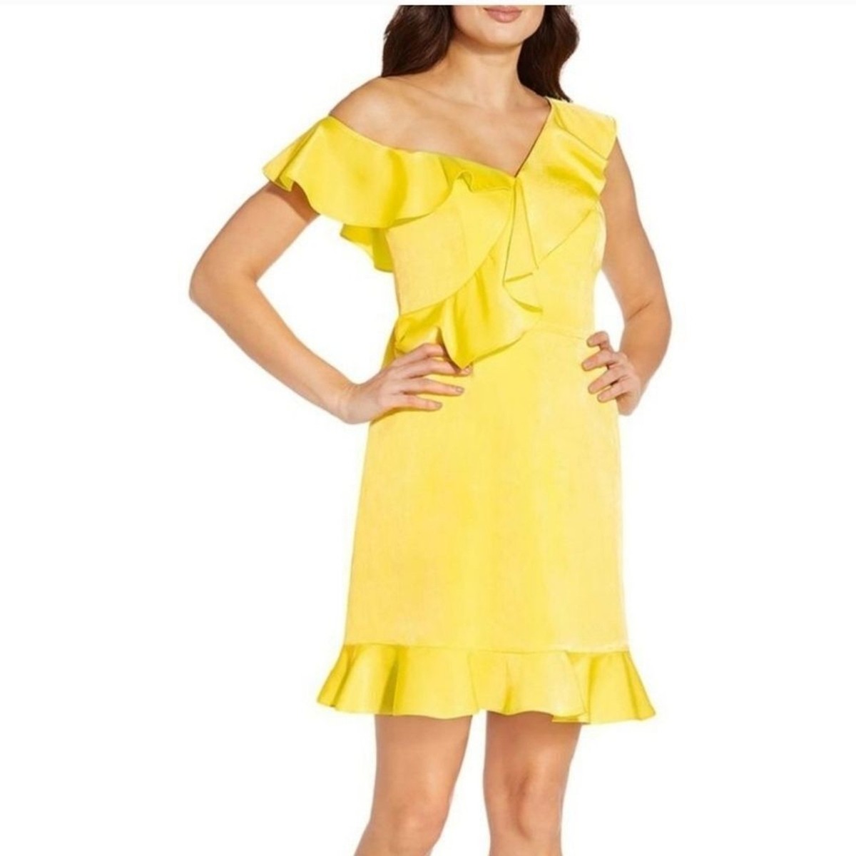 formal mustard yellow dress A-Line Strapless Short Pink Yellow Prom Dress: Strapless Formal Graduation  Homecoming