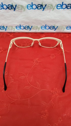 BEVEL 8620 Blue Stem DPMC Purple On Beige 53¤16 135 Eyeglasses "Frames Only" - Picture 14 of 24
