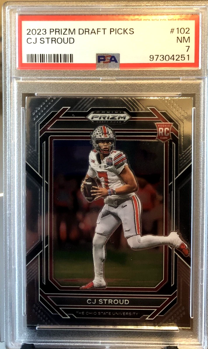 Cj Stroud trading card