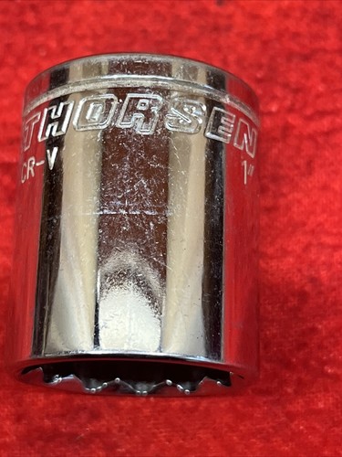 THORSEN CR-V SHALLOW SOCKET 1” 1/2” Drive 12 POINT (t20)