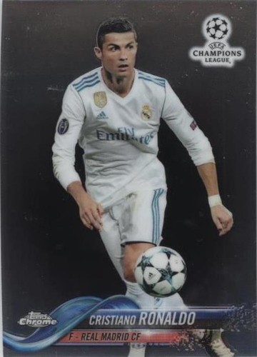 Cristiano Ronaldo SGC 9.5 2017-18 Topps Chrome UEFA Champions #93