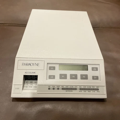 Paradyne Acculink 3160 2-Port DSU/CSU Modem Unit Only 3160-A3-210 - Untested