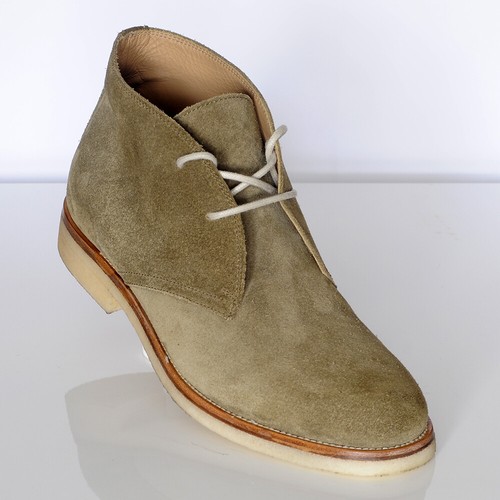 Belstaff Harlsedon khaki Herren Wildleder Wüstenstiefel - Bild 1 von 4