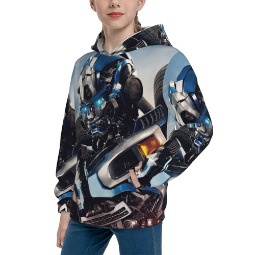 Transformers Movie Mirage Boys Youth Pullover Hoodie Casual Hooded Sweatshirts - Picture 2 of 38