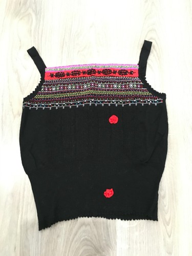 CHRISTIAN LACROIX Bazar Vintage Wool top Size XL - Picture 5 of 8