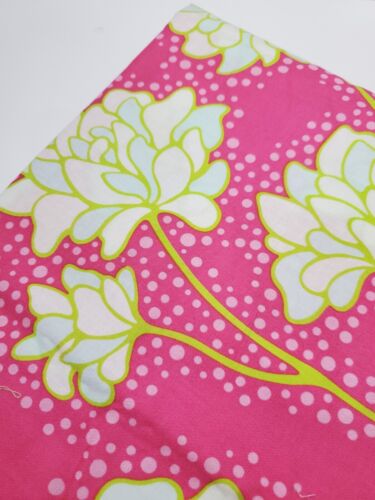Heather Bailey Fabric Pop Garden Pink Peony Floral Sew Quilt OOP FAT QUARTER  - 第 1/1 張圖片