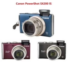 Canon PowerShot SX200 IS 12.1MP Compact 12x Optical Zoom Digital Camera